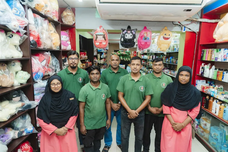 The Nanking team