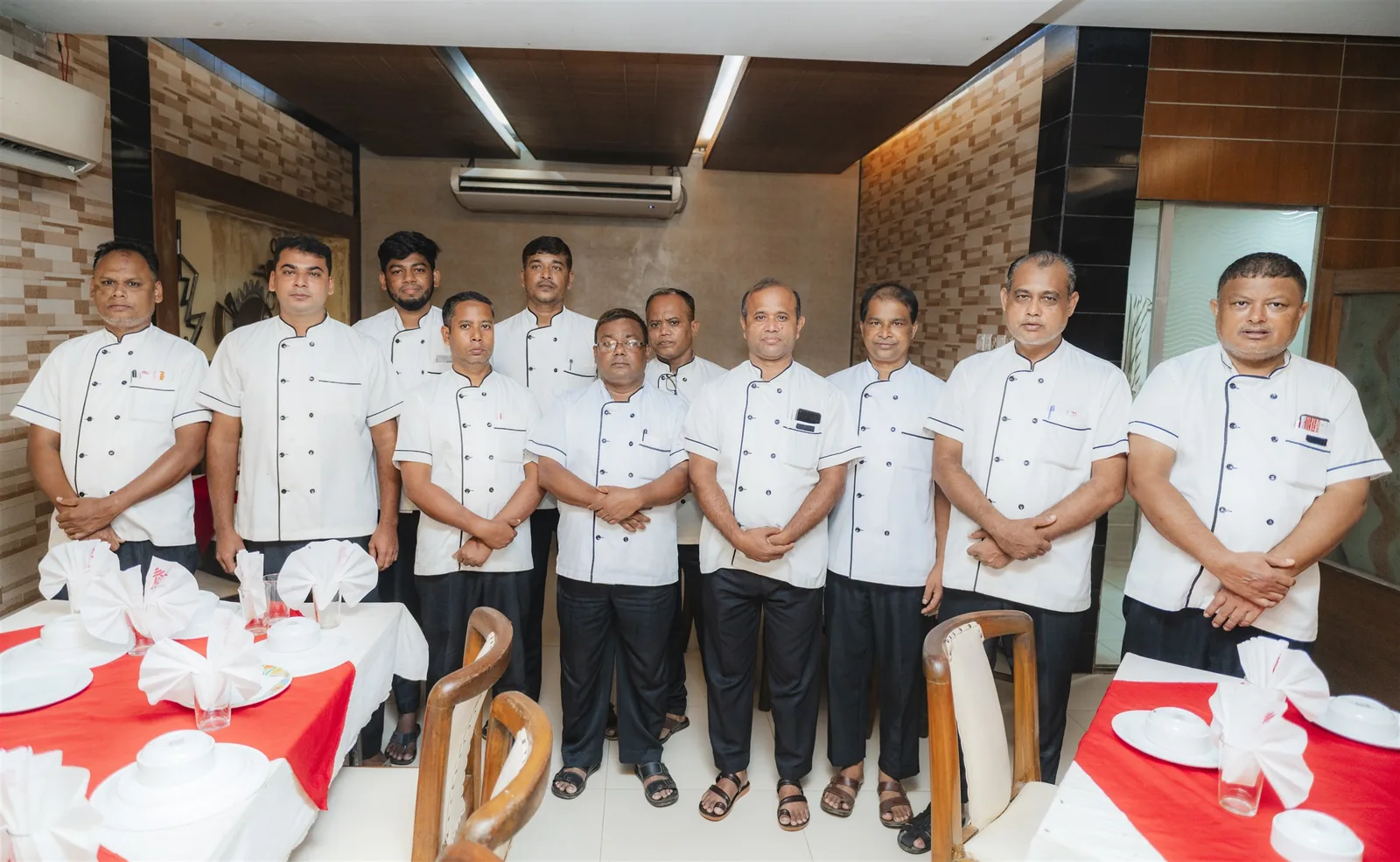 The stewards of Nanking Chinese Restaurant